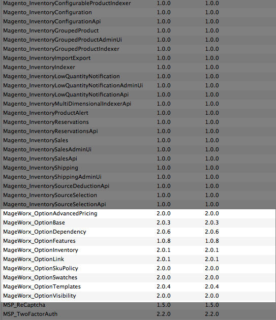 Magento 2 Version