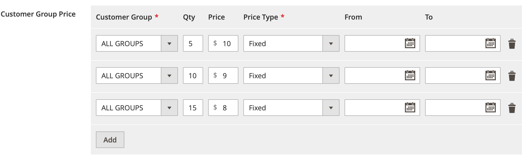 Advanced Pricing APO