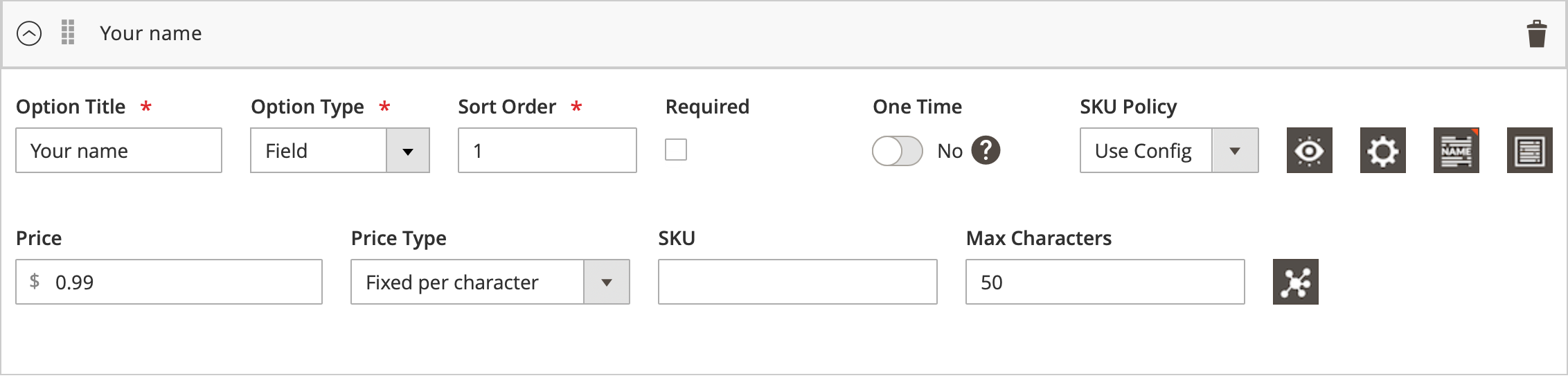 Mageworx Price Per Character Options
