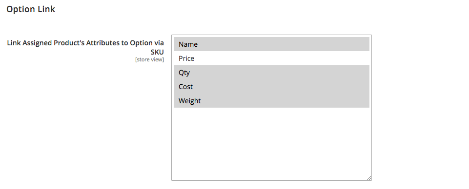 Mageworx Option Template Custom Options