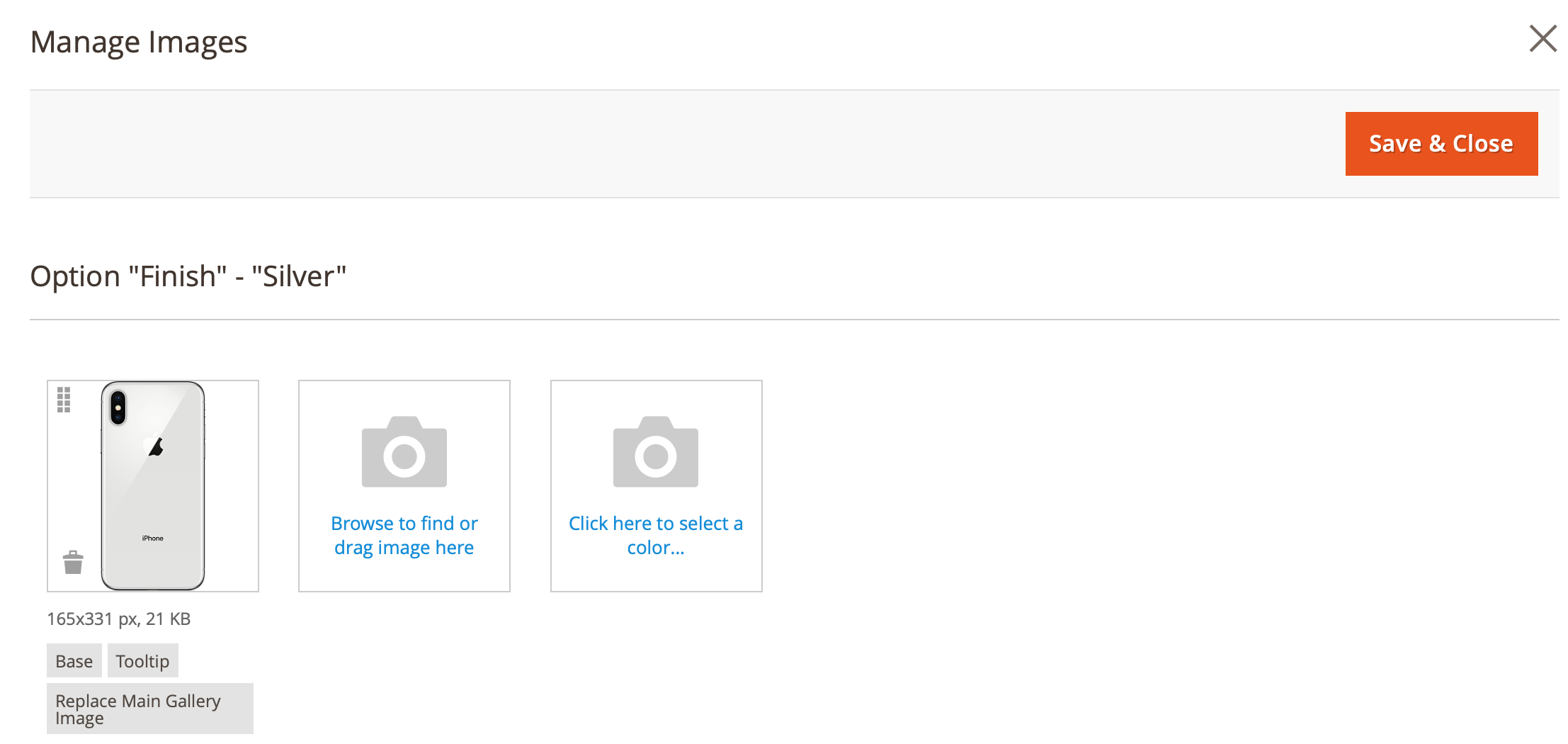 Mageworx Option Images