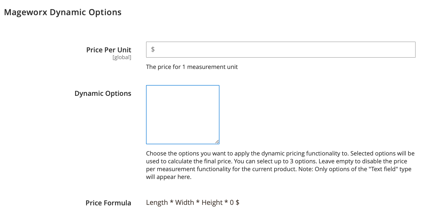 Mageworx Dynamic Options