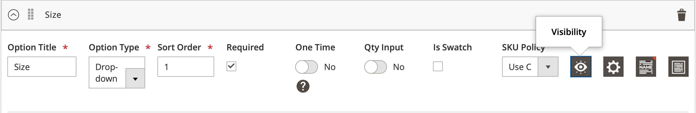 Mageworx Option Visibility