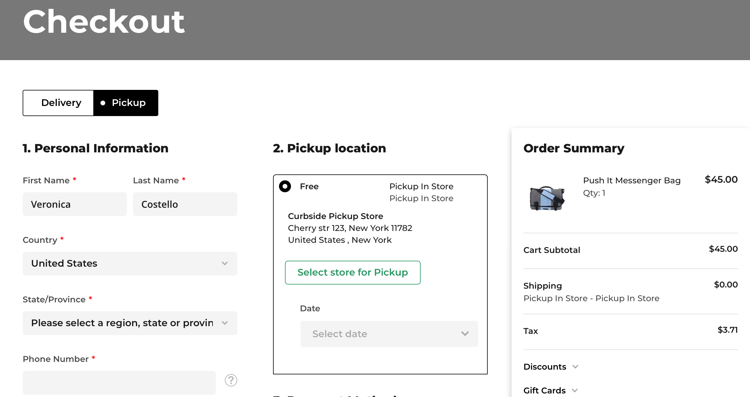 Mageworx Checkout Suite