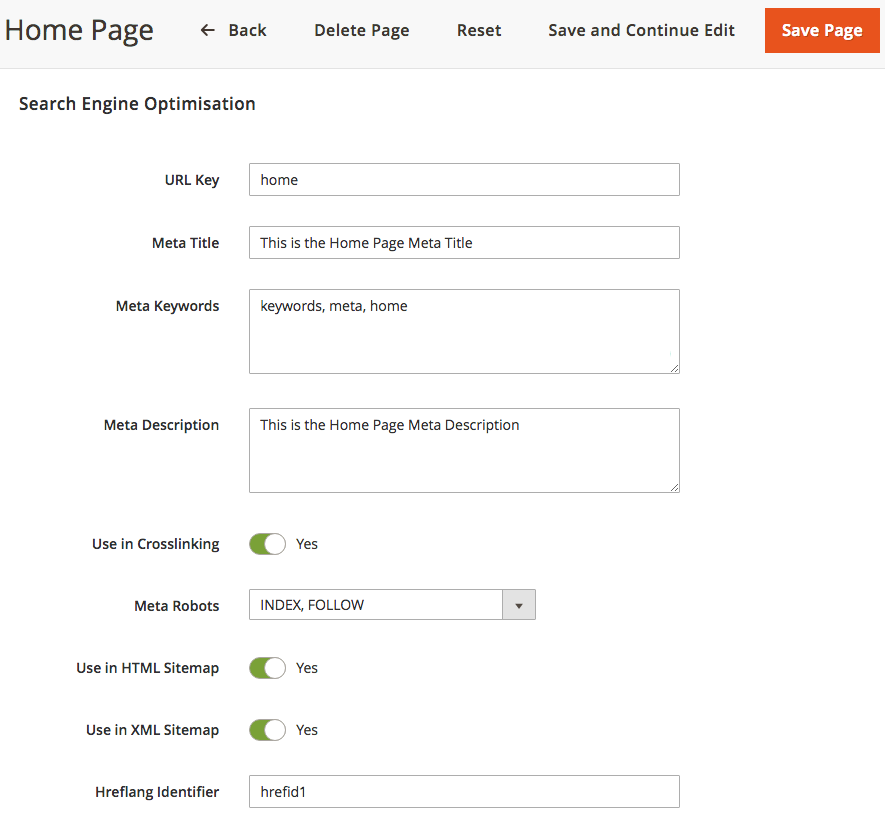 SEO Crosslinks Pages
