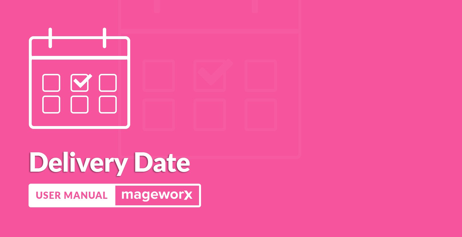 Delivery Date Cover