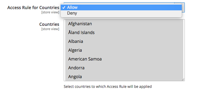Magento 2 Geo Lock by Country