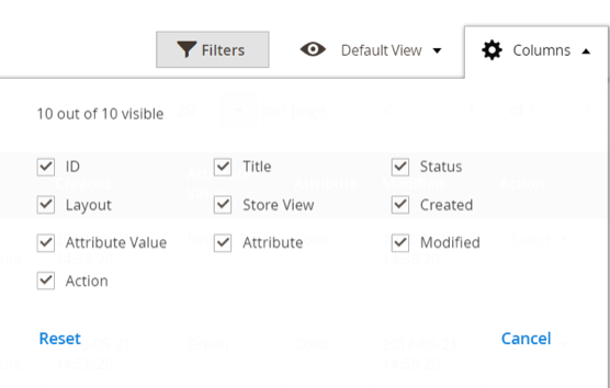 landing pages