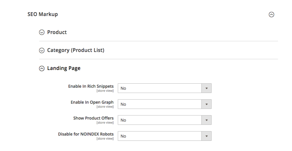 landing pages