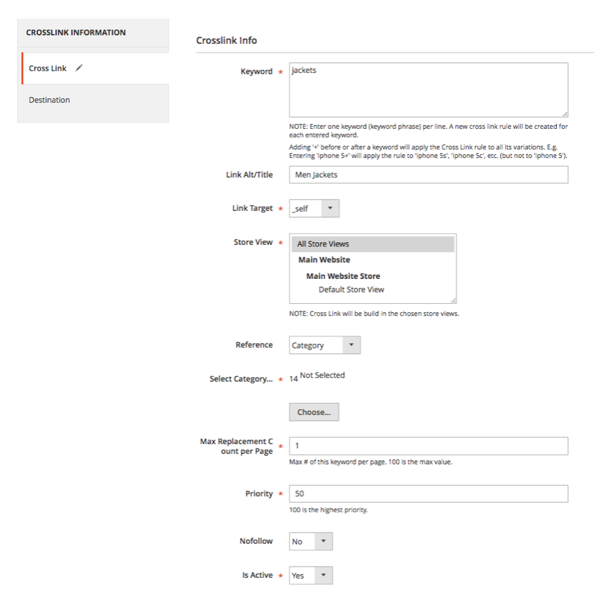 landing pages