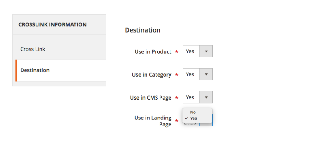 landing pages