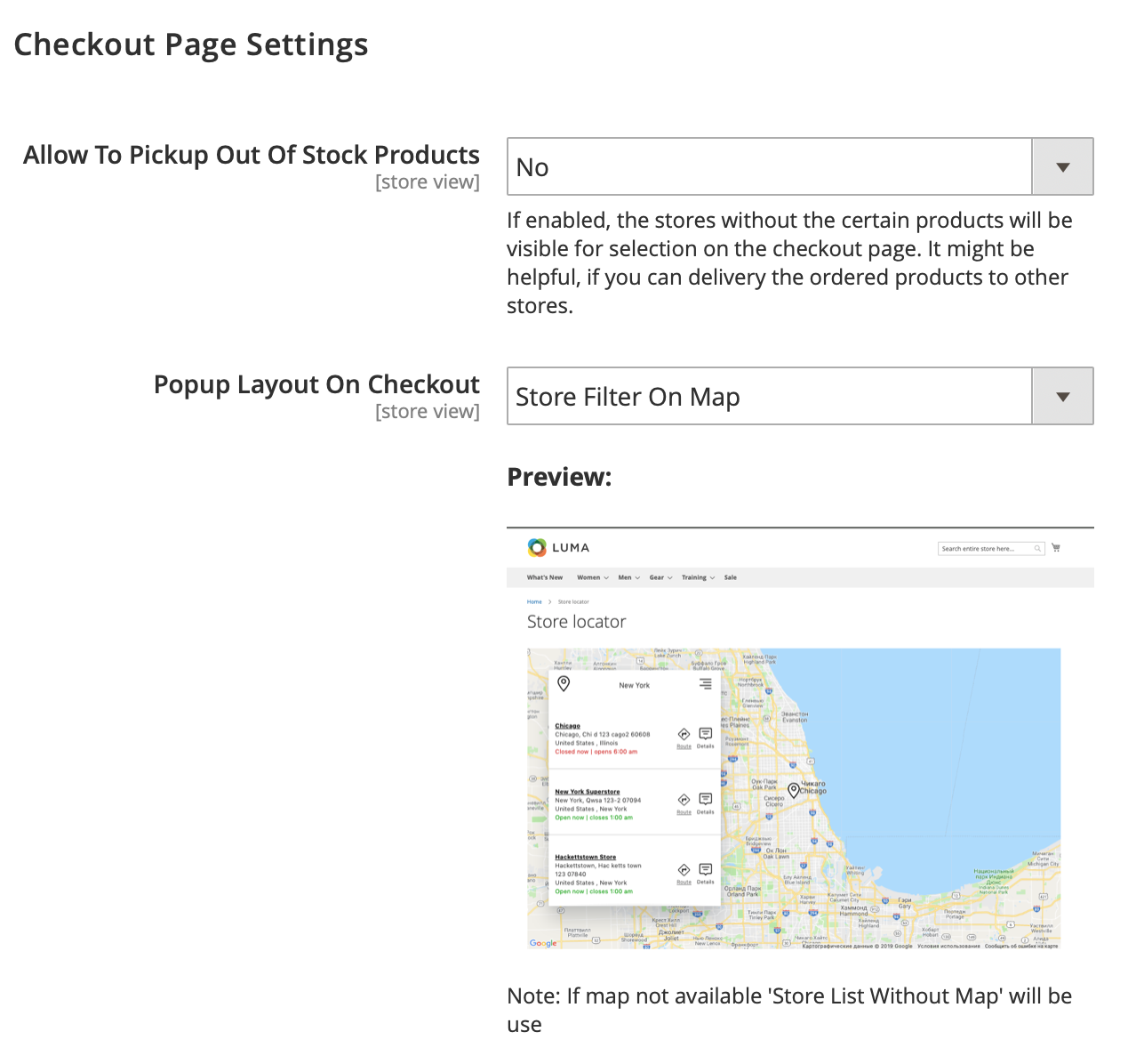 Magento 2 Store Locator