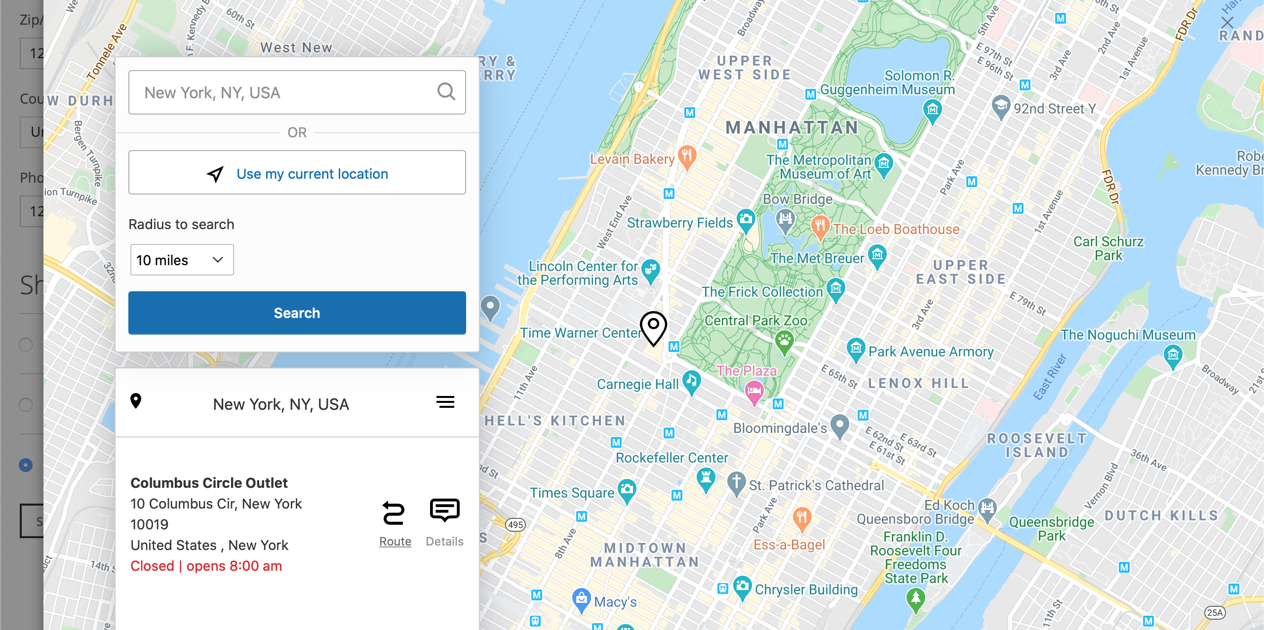 Magento 2 Store Locator