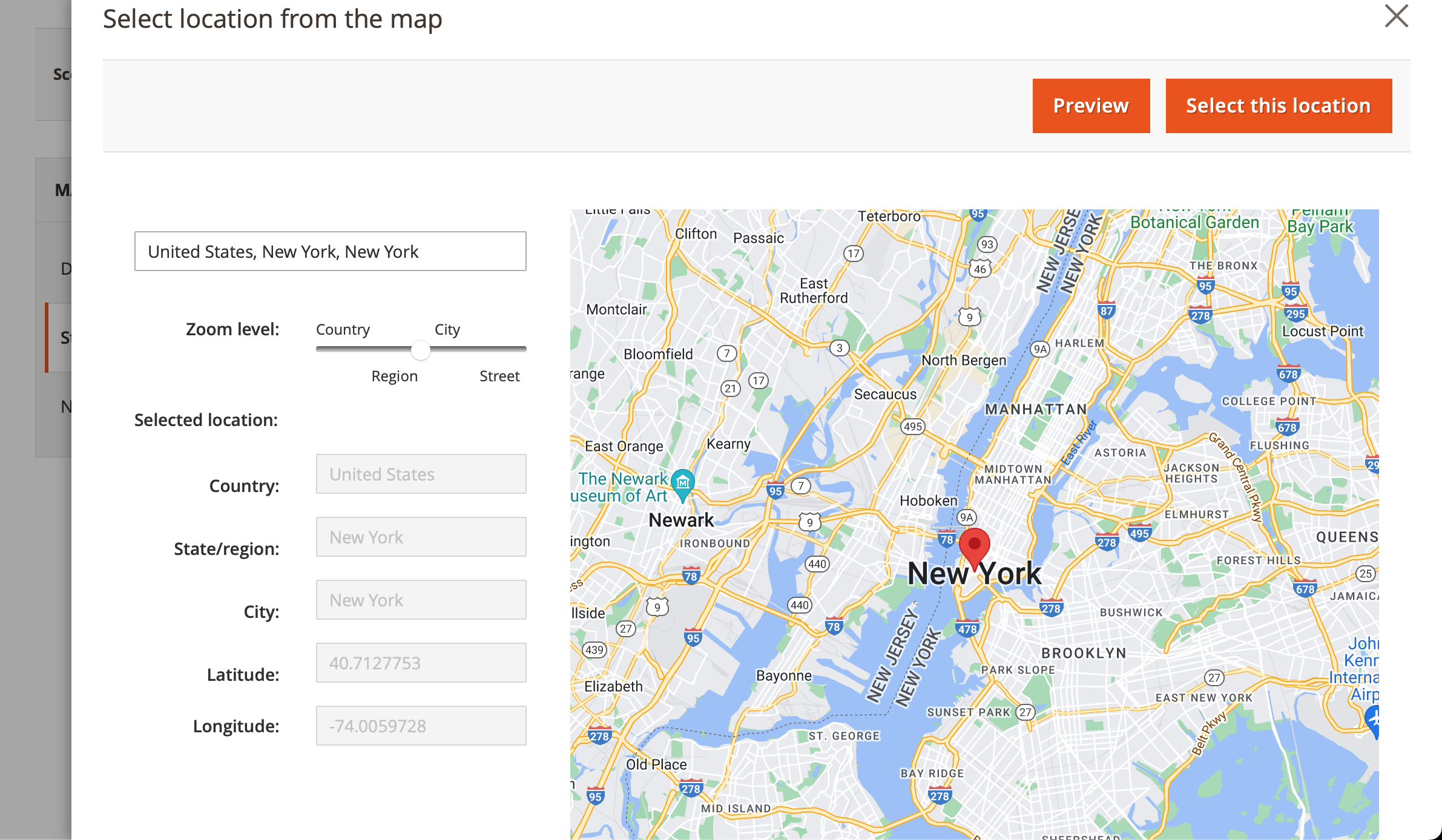 Magento 2 Store Locator