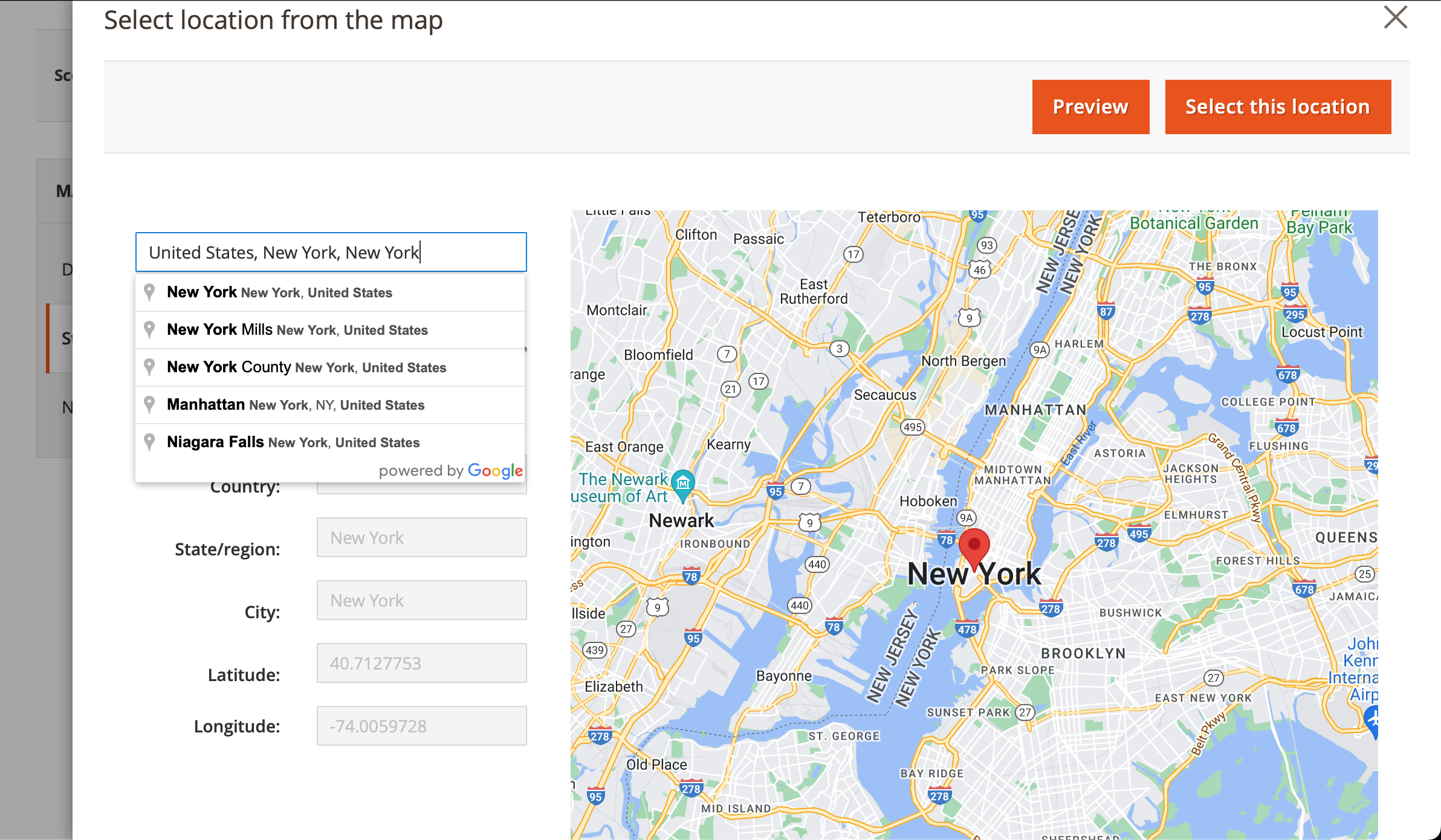 Magento 2 Store Locator
