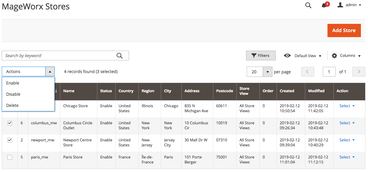 Magento 2 Store Locator
