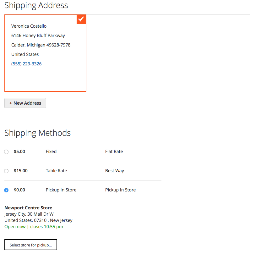 Magento 2 Store Locator