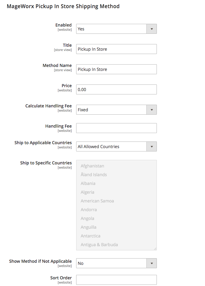 Magento 2 Store Locator