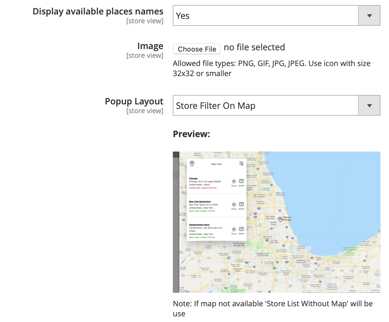 Magento 2 Store Locator