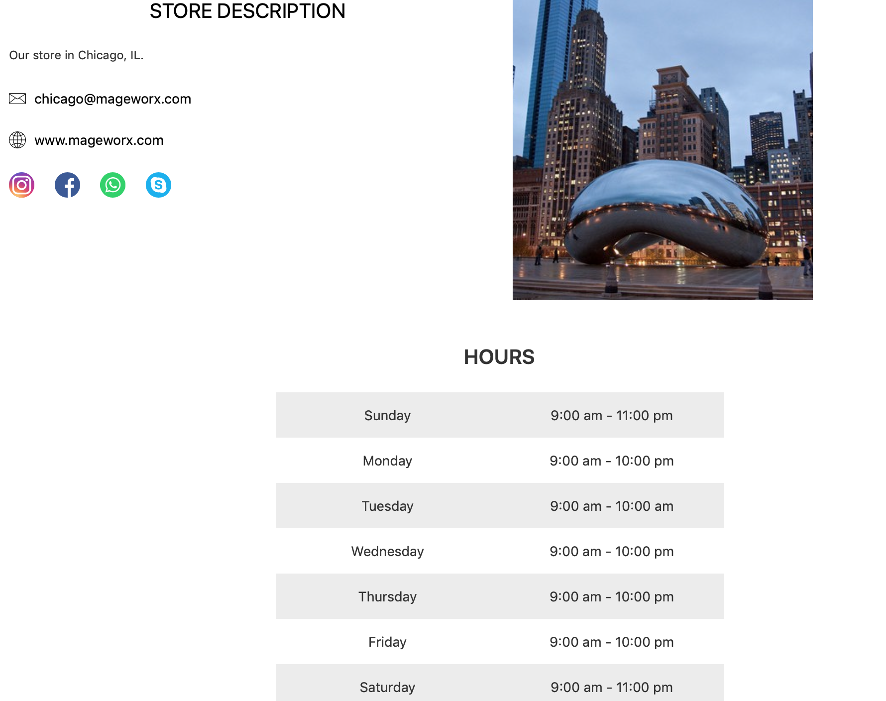 Magento 2 Store Locator