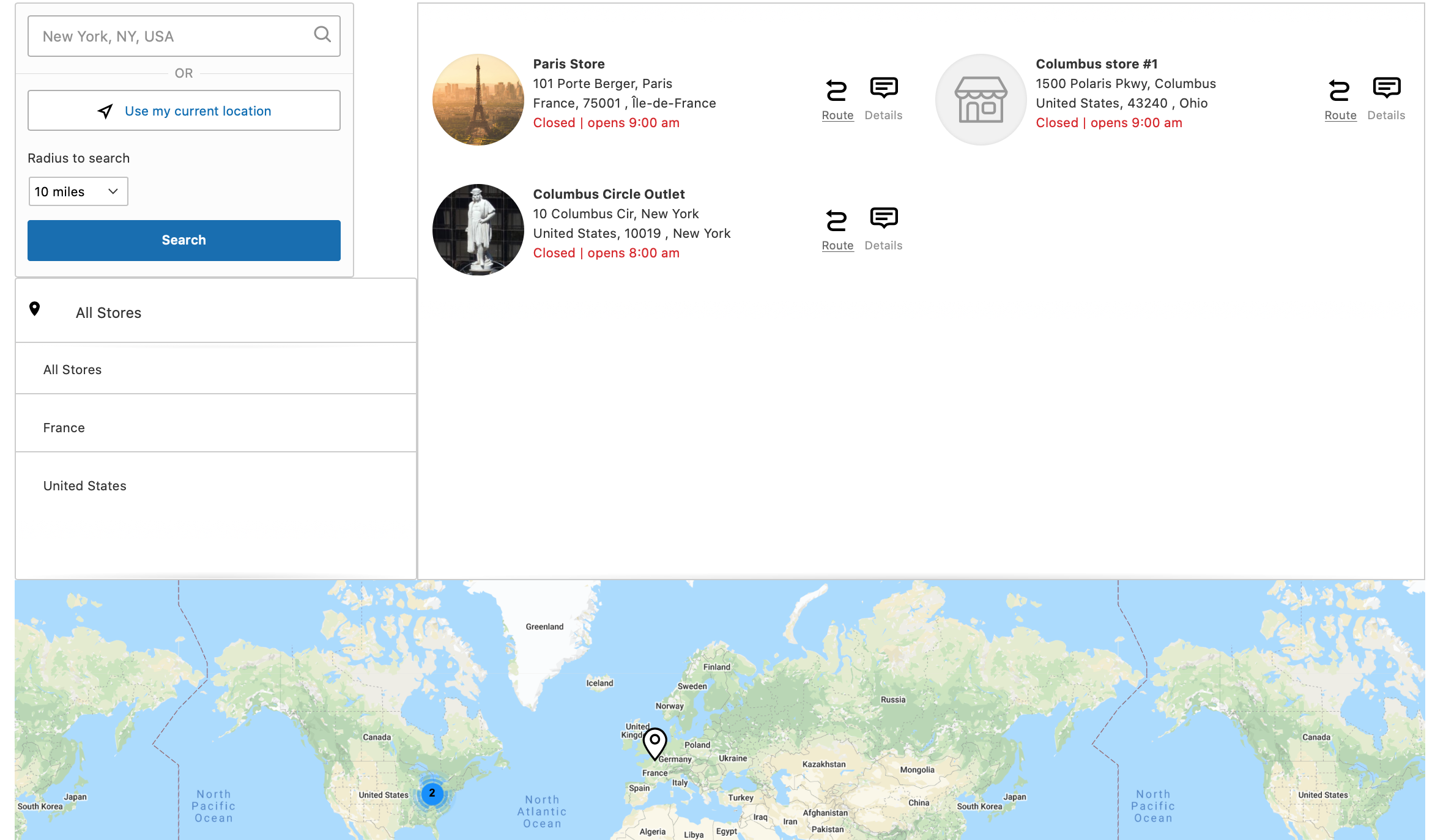 Magento 2 Store Locator