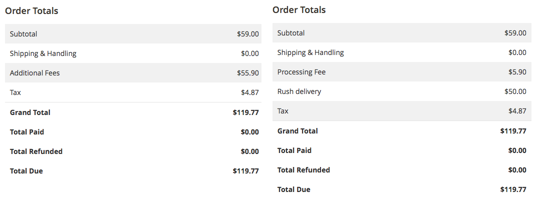 Multi Fees Taxation