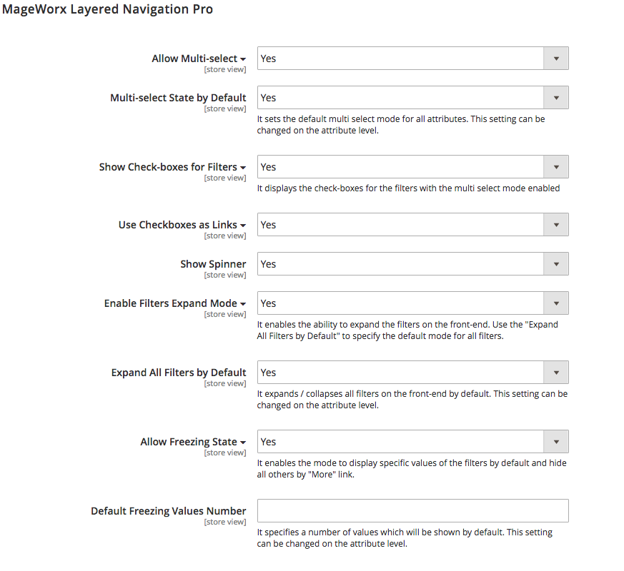 layered navigation magento 2