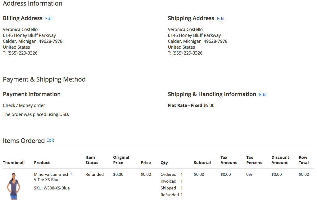 Magento 2 Order Management Order Modification