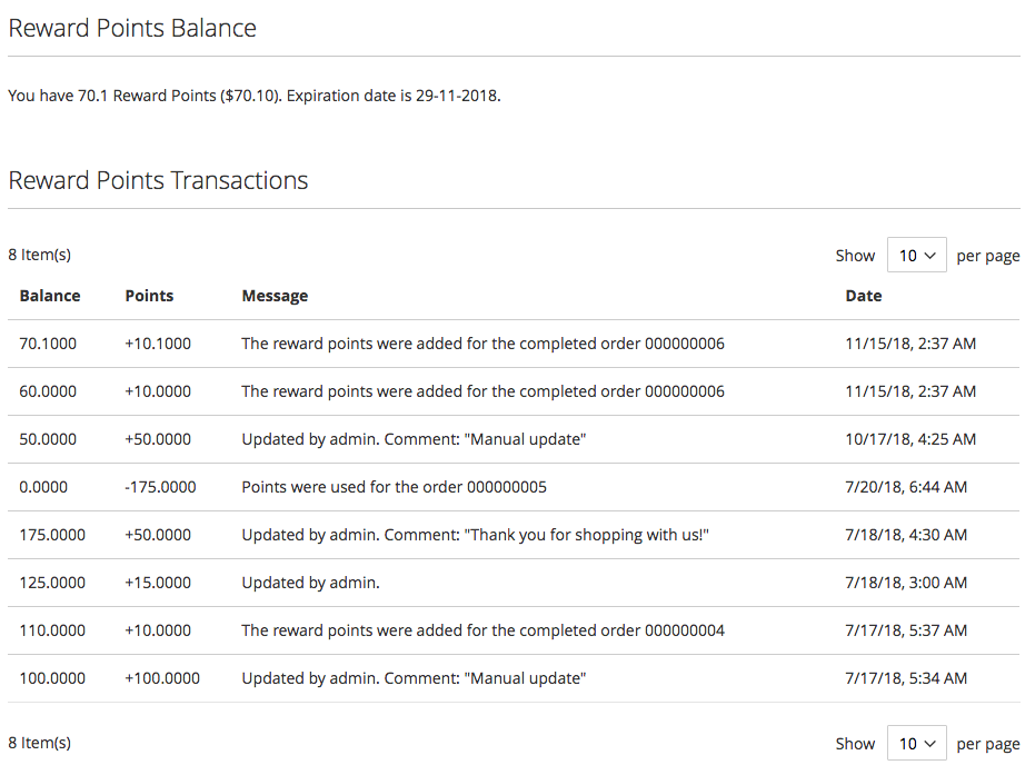 reward points mageworx