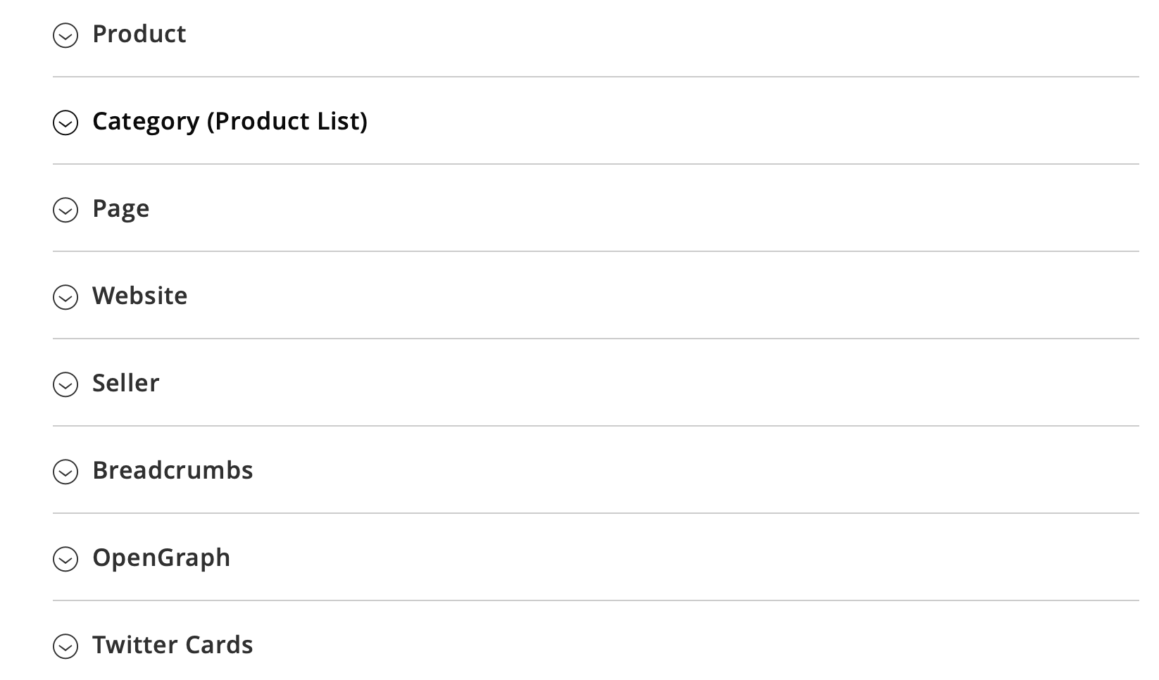 SEO Markup