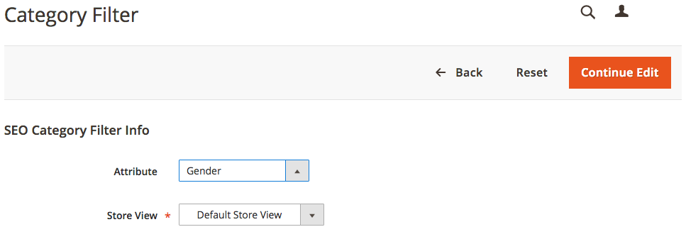 SEO Category Filters
