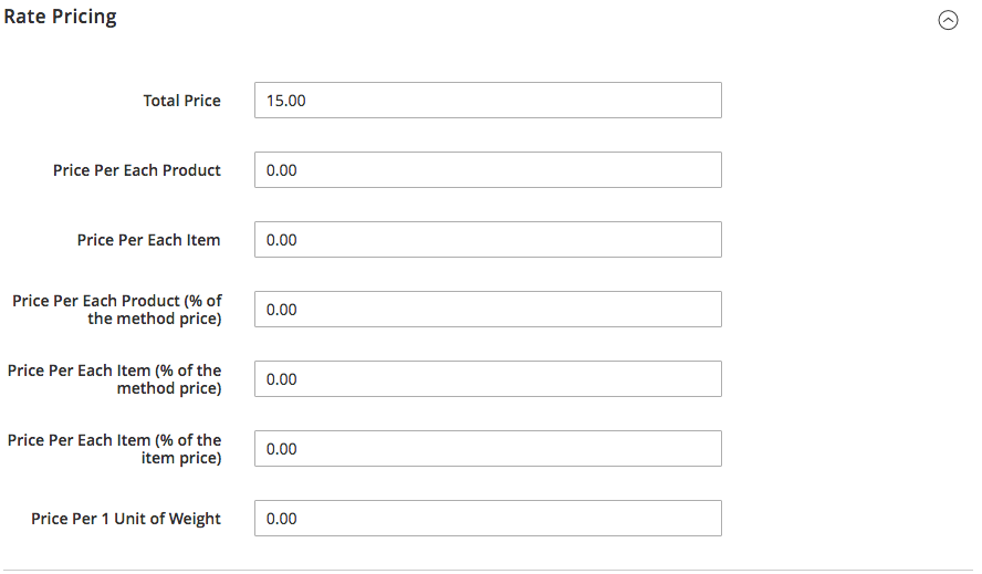 Mageworx Shipping Rates Pricing