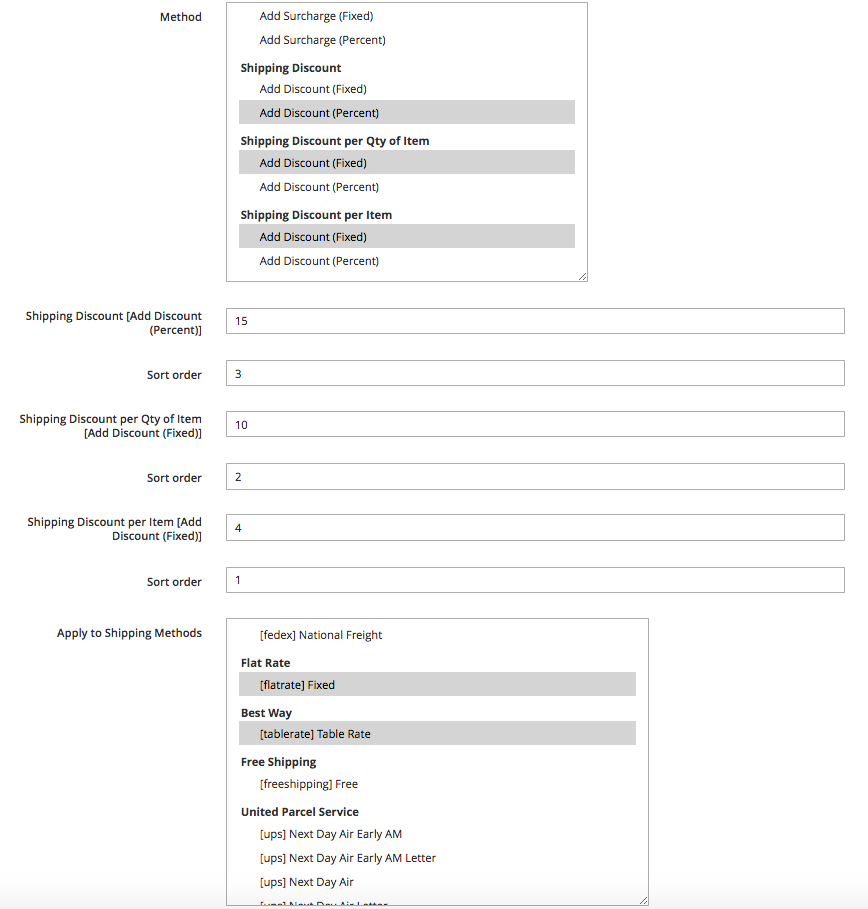 Mageworx Shipping Rules Modify Method