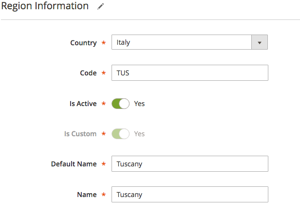 Mageworx Shipping Country Regions