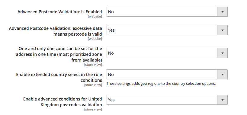 Mageworx Shipping ZIP Validation