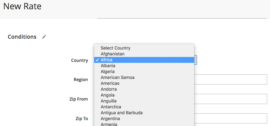 Mageworx Shipping Countries by Region