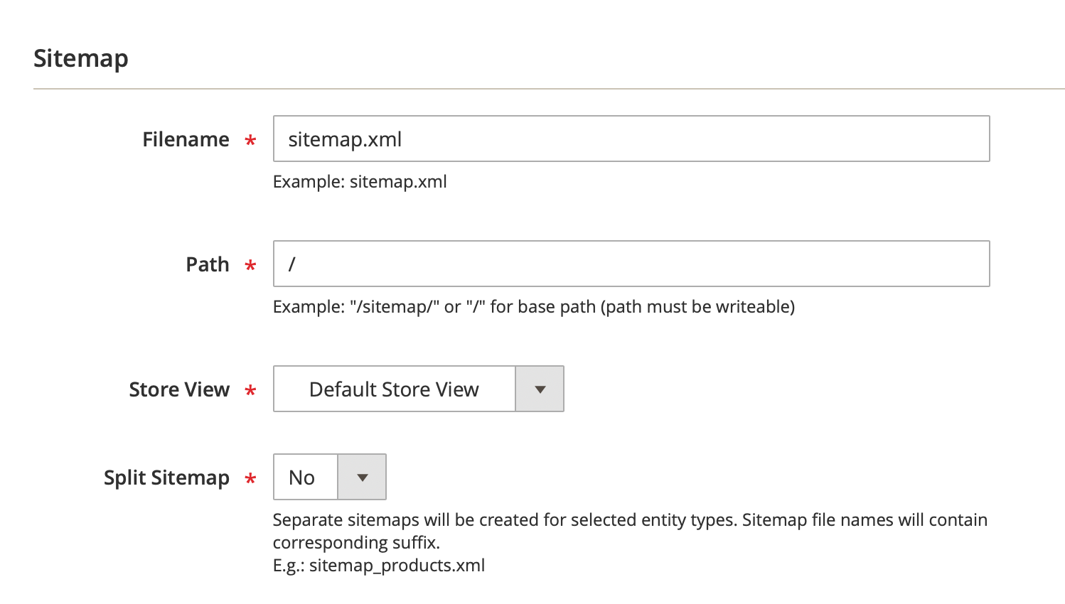 SEO Sitemap