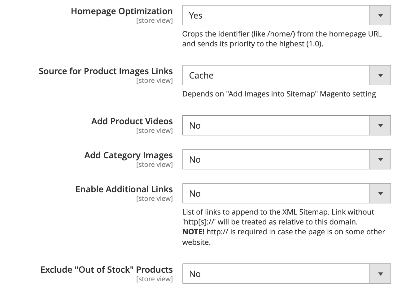XML Sitemap