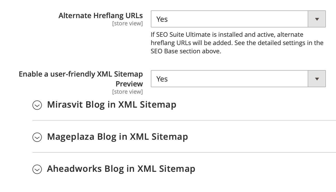XML Sitemap