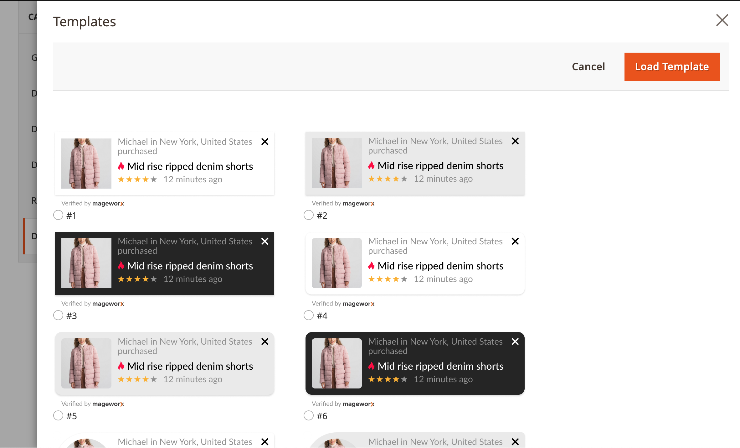 Social proof campaigns
