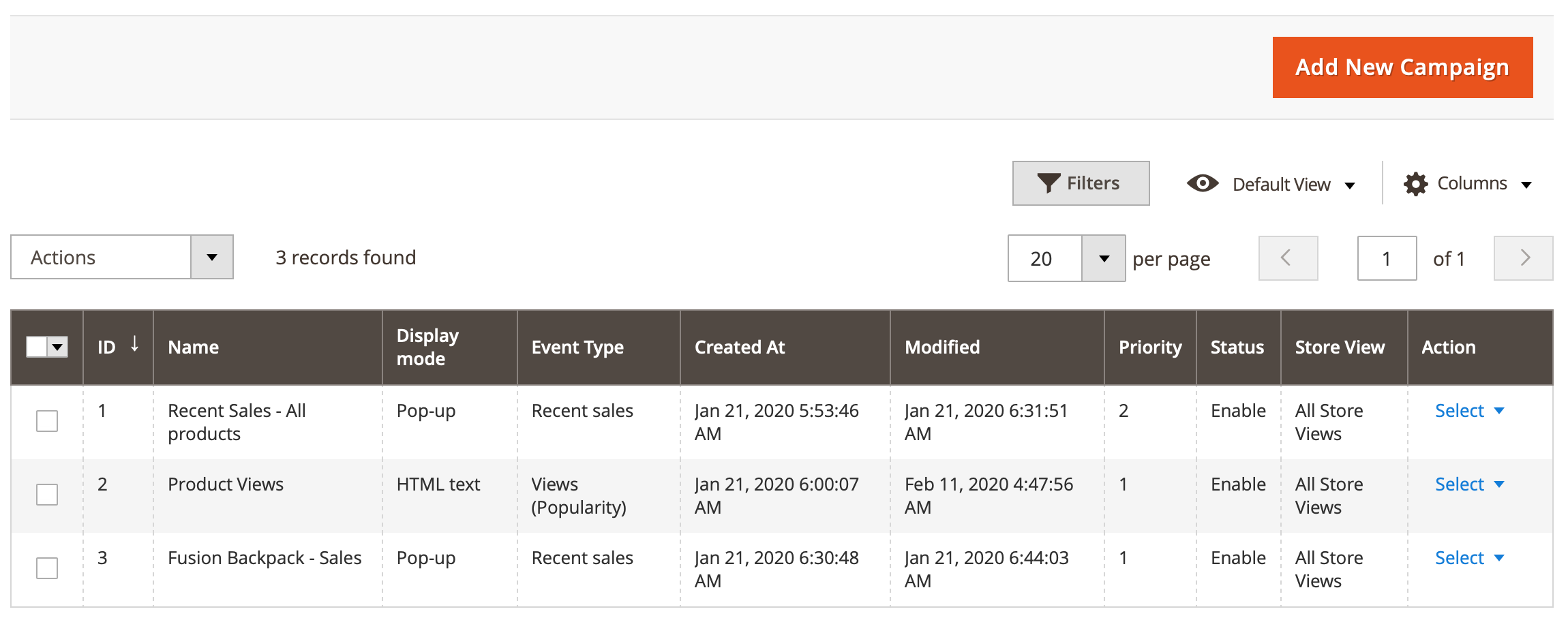 Social proof campaigns