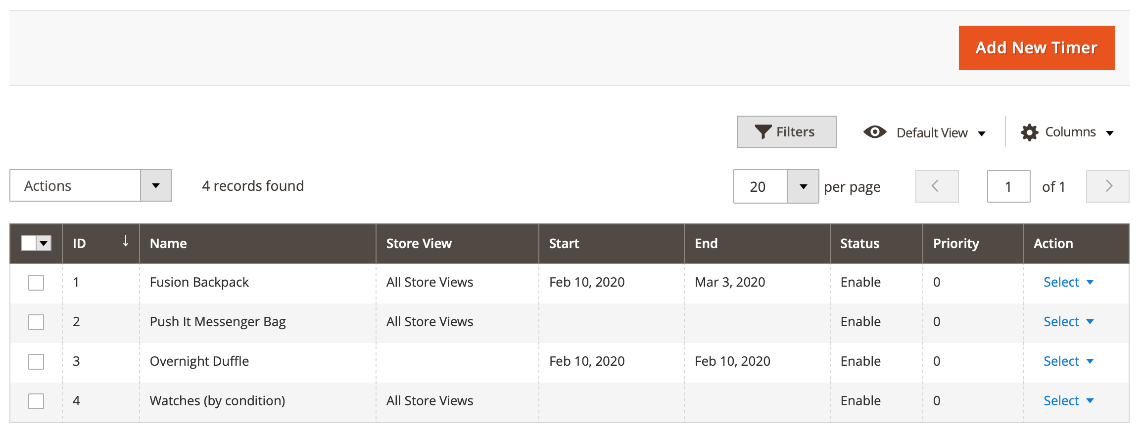Magento Countdown Timers