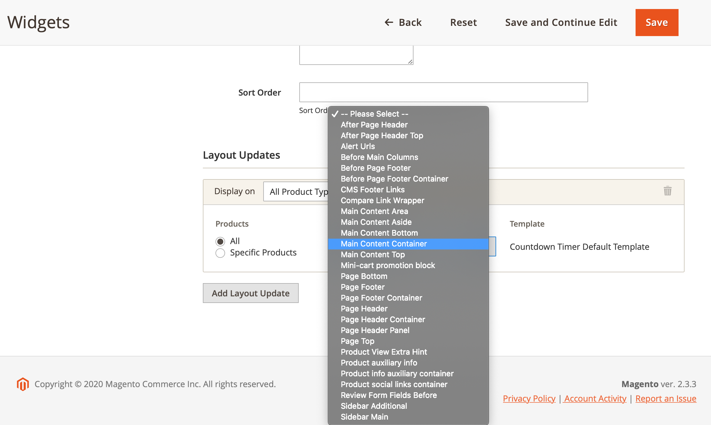 Magento 2 Product Countdown Timers