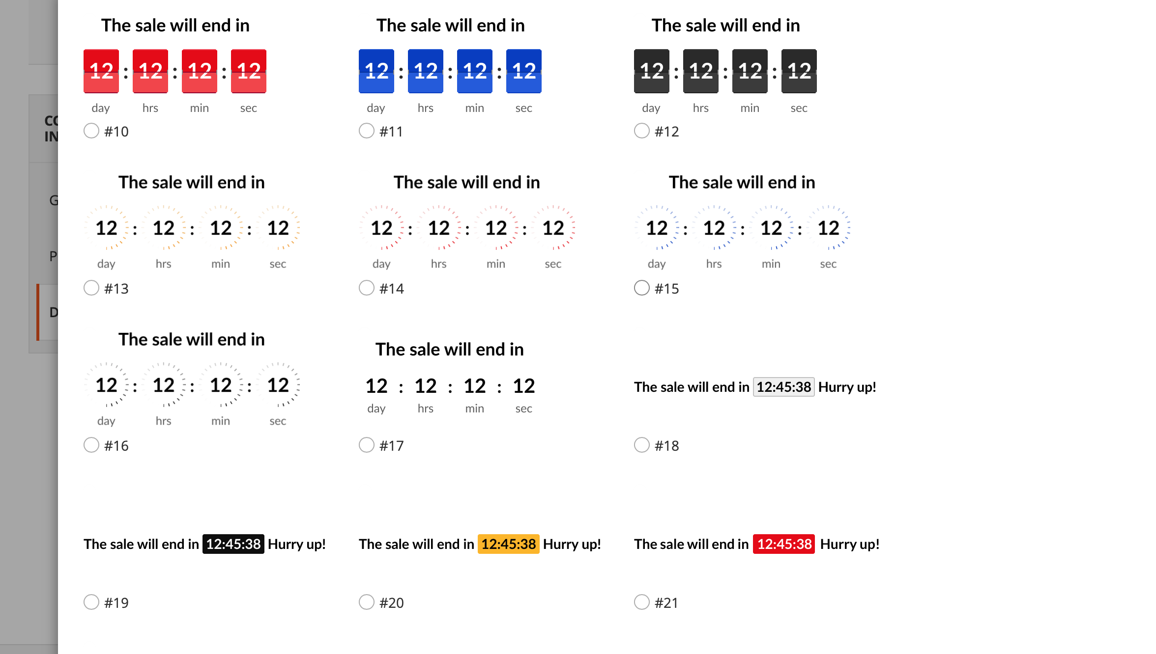 Magento 2 Countdown Timers