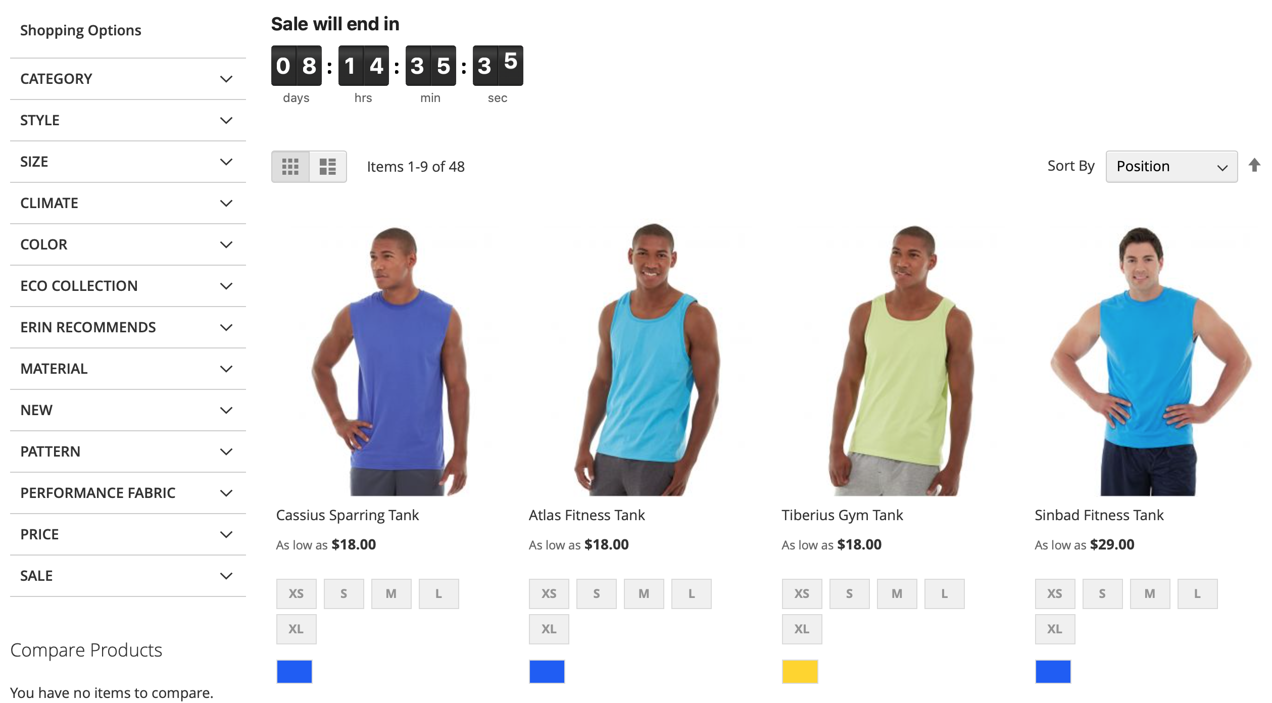 Magento 2 Countdown Timers